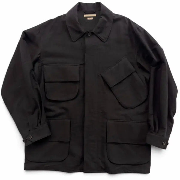 [BUNJANG] Blurhms Wool Napping Beacon Jacket Black Size 3 / Blurhms Wool Napping Beacon Jacket 블랙 3