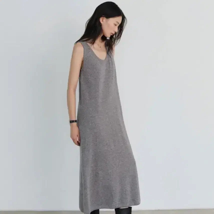 [BUNJANG] URAGO Cashmere Blend Dress / 텍새상품) 유라고 캐시미어블랜드 원피스