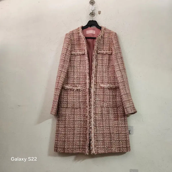 [BUNJANG] Soop Tweed Jacket Pink / 숲.트위드 자켓 핑크