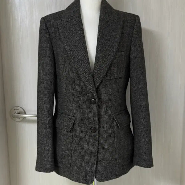 [BUNJANG] EGOIST Herringbone Jacket / EGOIST 에고이스트 헤링본 자켓