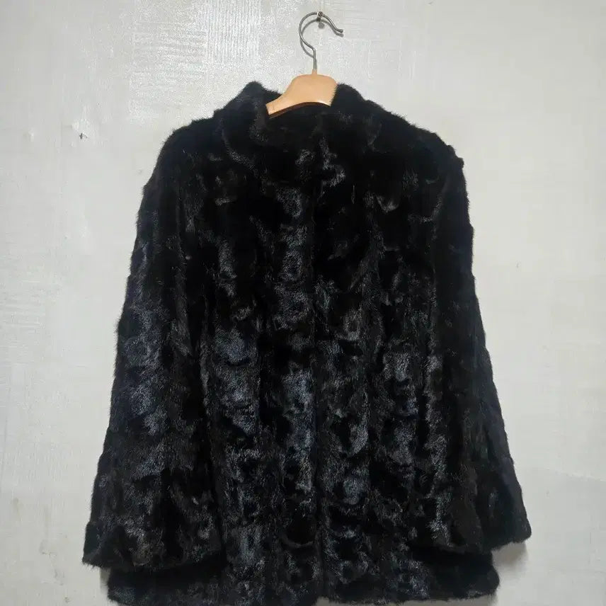[BUNJANG] ANTHEM Dark Brown Mink Jacket Size 90 / ANTHEM 다크브라운 밍크 쟈켓 90