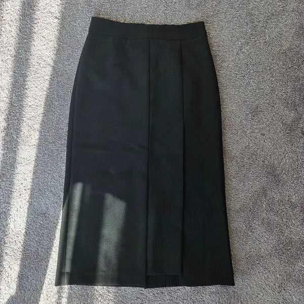 [BUNJANG] It MICHAA Black Midi Skirt / 잇미샤 블랙 스커트