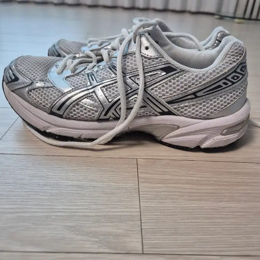 [BUNJANG] Asics Gel-1130 White/Silver Sneakers / 아식스 젤 1130