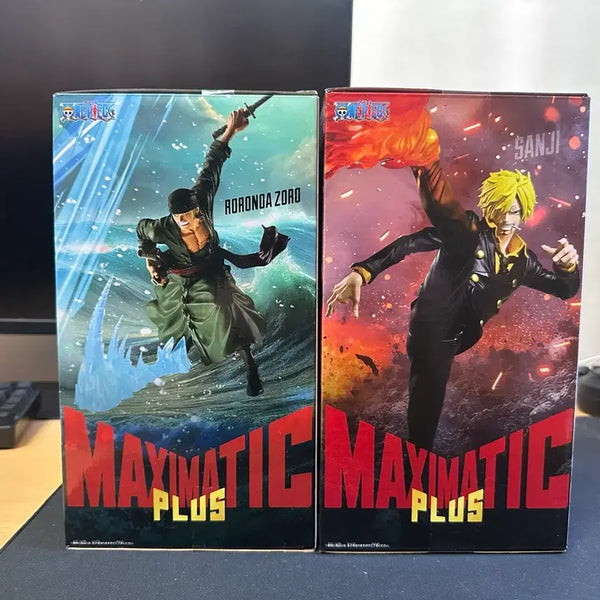 [BUNJANG] Zoro & Sanji MAXIMATIC PLUS Figure Set (Sealed) / (미개봉)조로,상디 MAXIMATIC PLUS 피규어