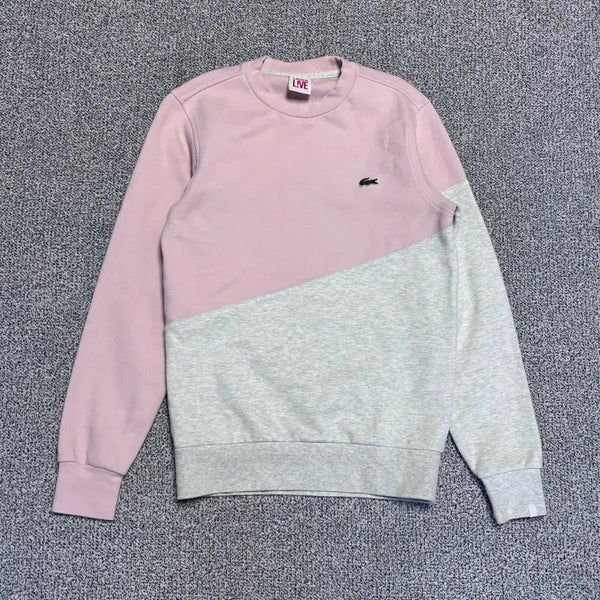 [BUNJANG] Lacoste Live Color-Block Sweatshirt / 85 라코스테 라이브 배색 맨투맨 0916