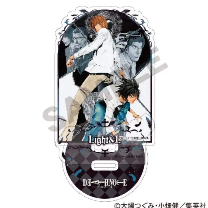 [BUNJANG] Death Note Light Yagami & L Acrylic Stand / 데스노트 아크릴 스탠드 라이토 &L