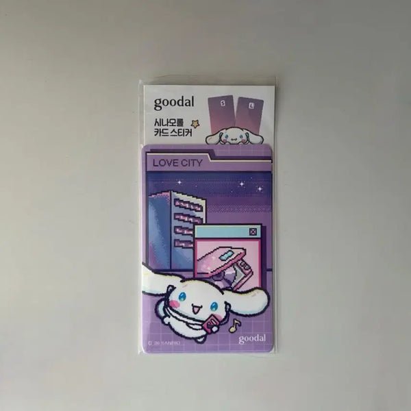 [BUNJANG] Cinnamoroll Card Sticker / 시나모롤 카드 스티커