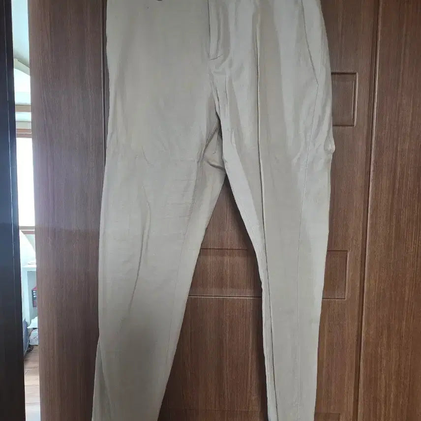 [BUNJANG] Beige Cotton Pants / 깔끔한 베이지색 면바지