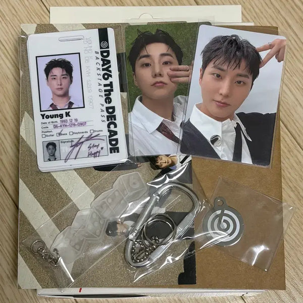 [BUNJANG] DAY6 The Decade ID Card Version Young K Set / 데이식스 데케이드 아이디카드 버전 앨범 영케이세트