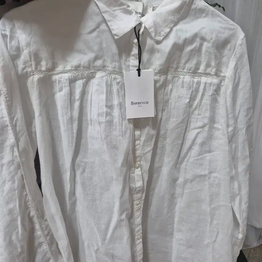 [BUNJANG] Berenice White Cotton Blouse / 여성 블