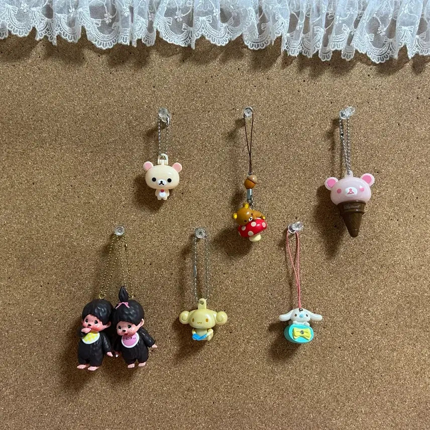 [BUNJANG] Rilakkuma & Sanrio Character Keychains / 키링 판매