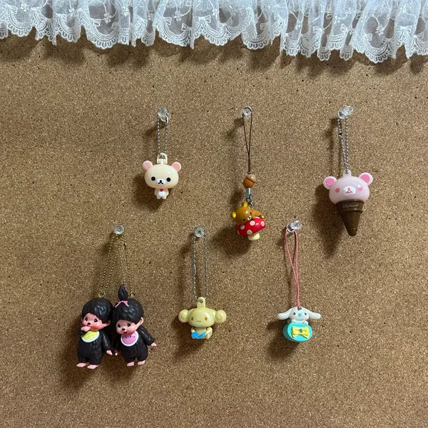 [BUNJANG] Rilakkuma & Sanrio Character Keychains / 키링 판매