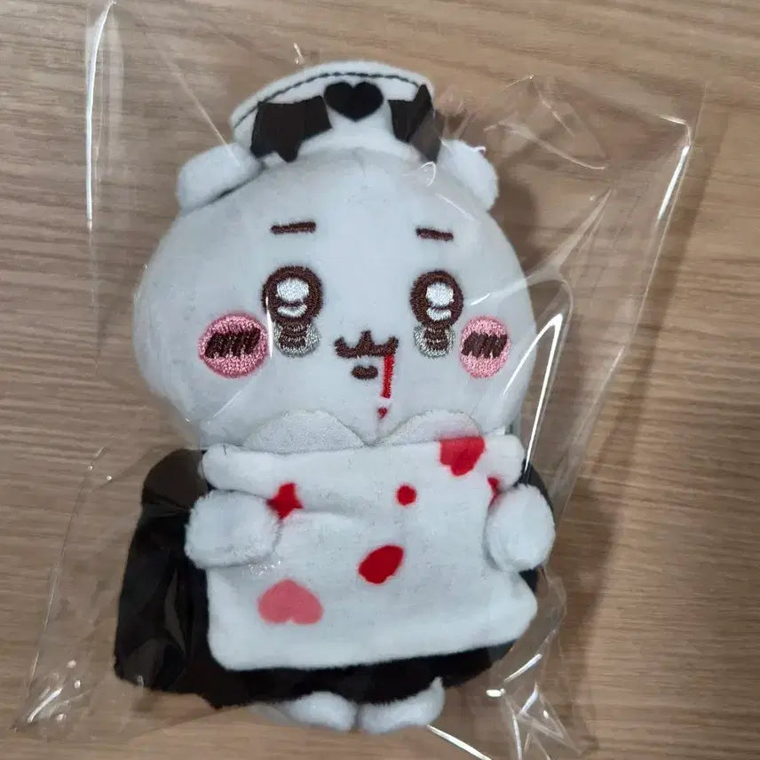 [BUNJANG] Chiikawa Halloween Maid Keychain / 치이카와 할로윈 메이드 키링