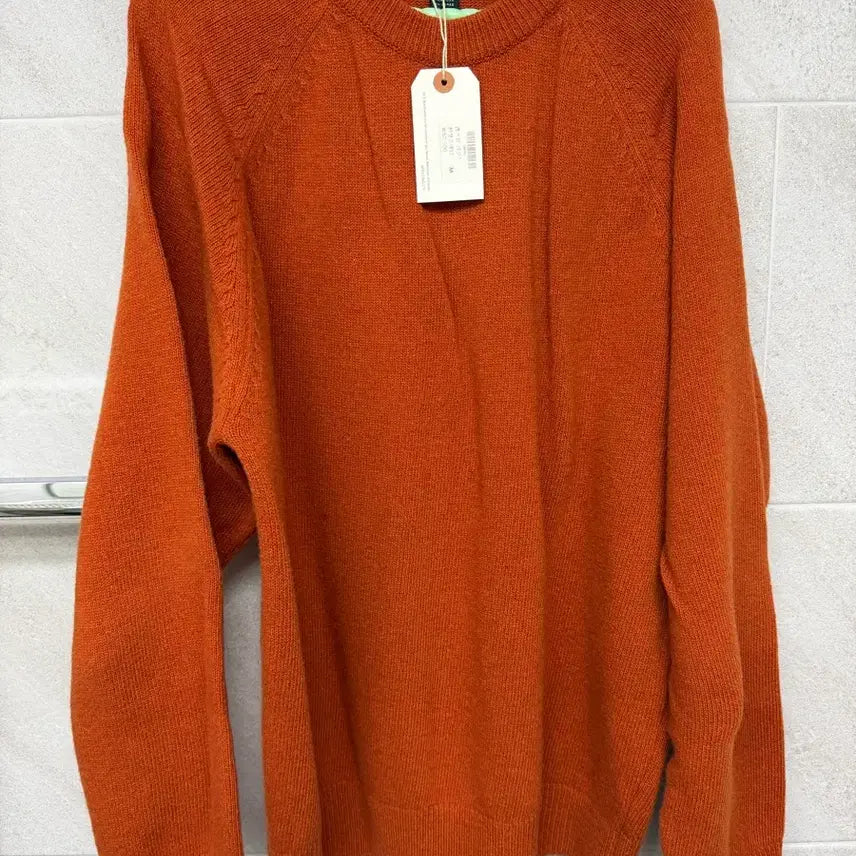 [BUNJANG] Thomas More Lambswool Round Knit - M / 토마스 모어 램스울 라운드 니트 M 사이즈 새상품