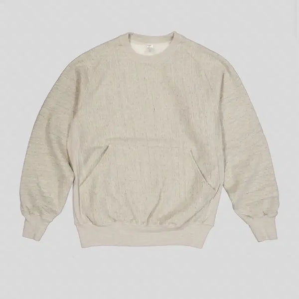 [BUNJANG] ENZ&MINS Oatmeal Sweatshirt (L) / 엔즈앤드민즈 스웻 오트밀 (L)