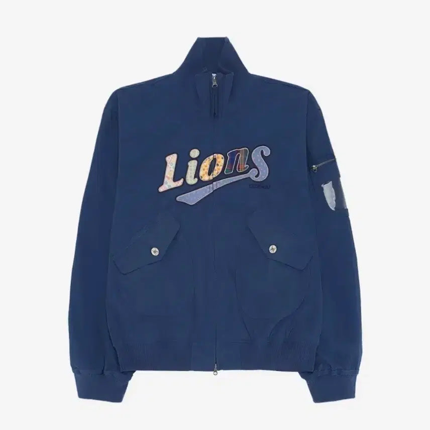 [BUNJANG] Samsung Lions x Koiseio Bomber Jacket / 삼성라이온즈 X 코이세이오 봄버 자켓