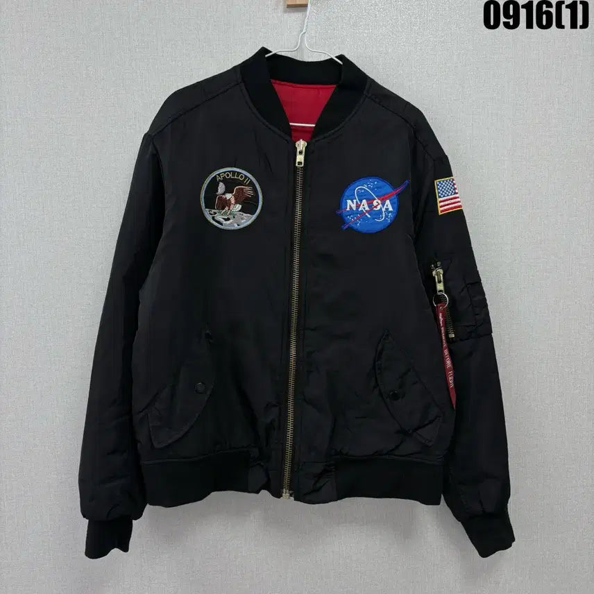[BUNJANG] ALO NASA MA-1 Flight Bomber Jacket L / ALO NASA 아폴로 MA-1 항공 점퍼 L