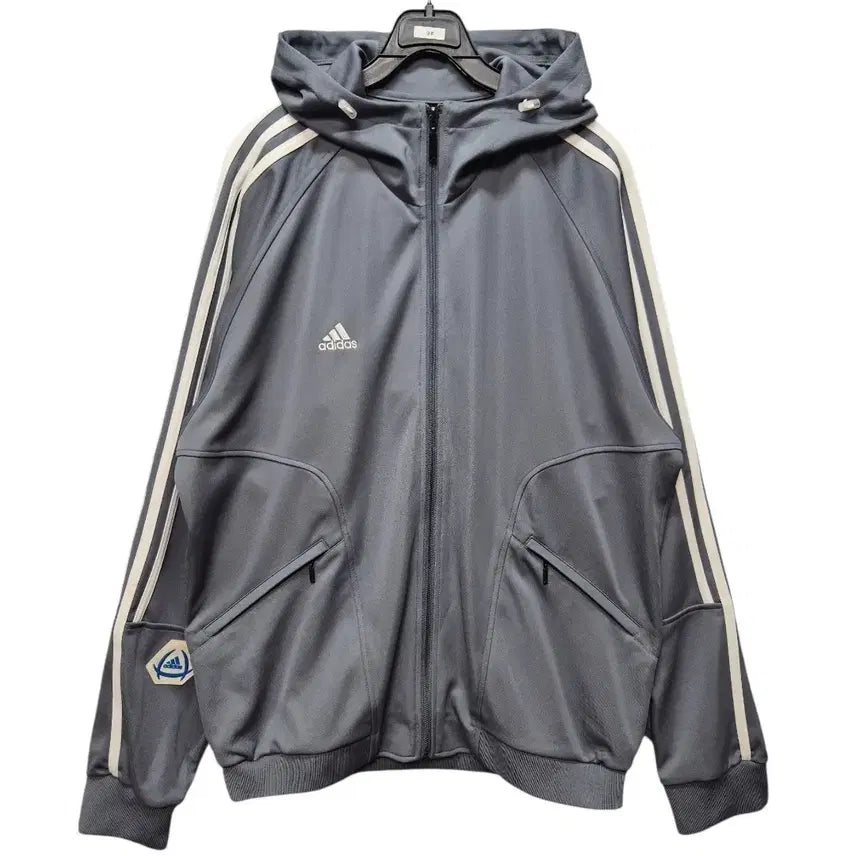 [BUNJANG] Adidas 90's Hooded Jersey / 아디다스 90's 후드져지