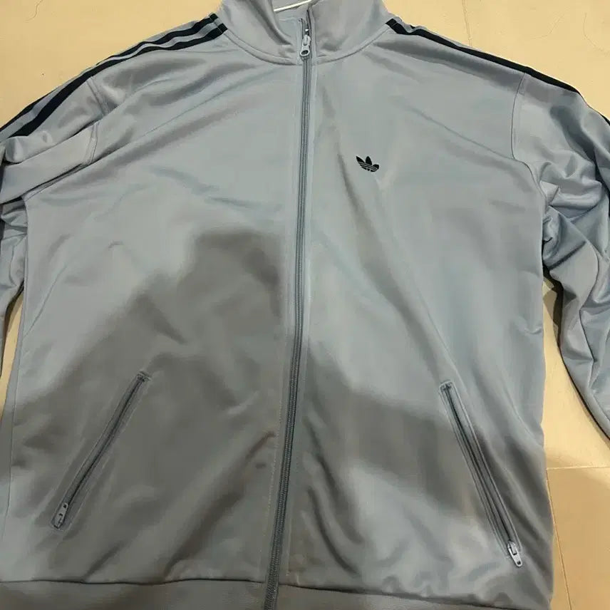 [BUNJANG] Adidas Sky Blue Track Top Jersey / 아디다스 스카이블루 트랙탑 아디다스 져지