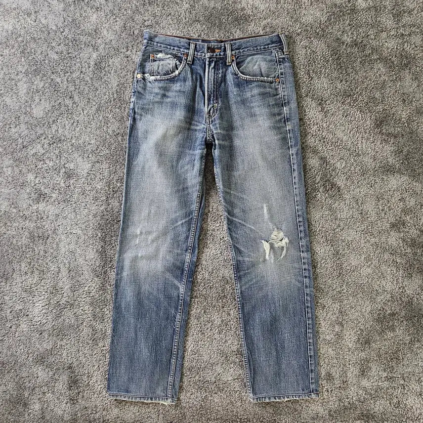 [BUNJANG] Levi's Distressed Denim Pants Made in Korea / LEVI'S 데님 팬츠