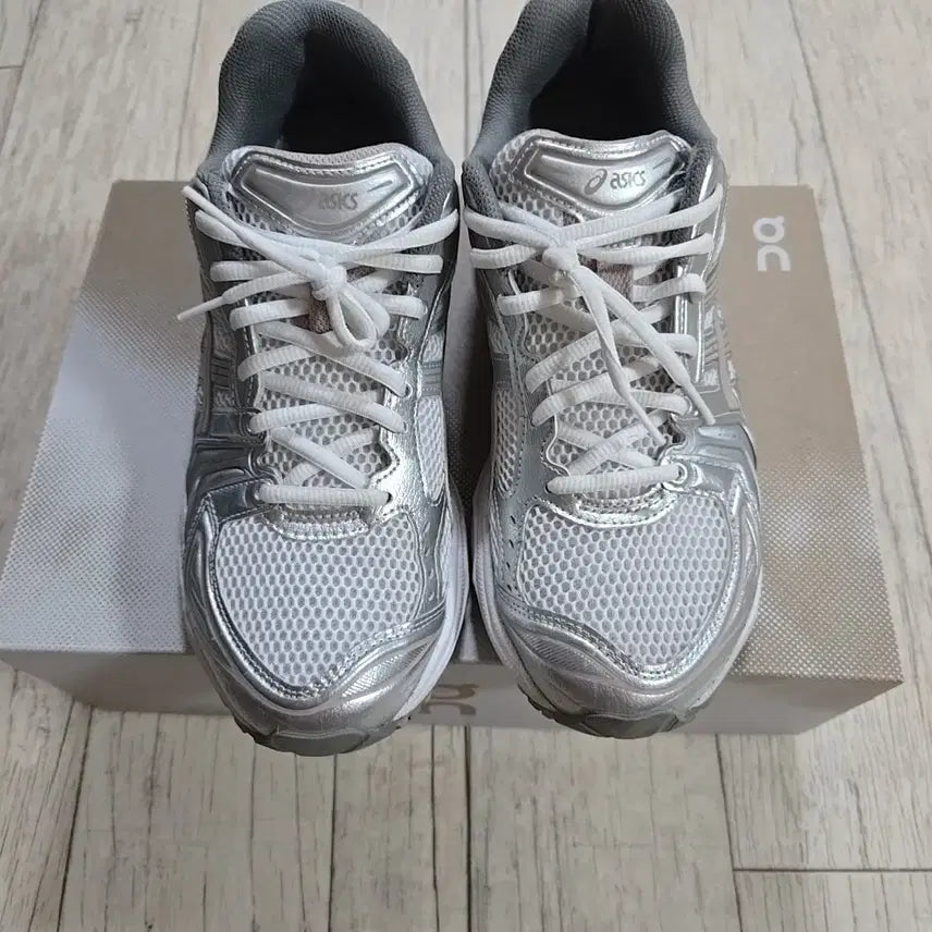 [BUNJANG] Asics Gel-Kayano Silver Sneakers / 아식스 젤키아노