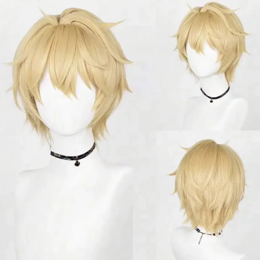 [BUNJANG] Blonde Yellow Cosplay Wig / 금발 노랑색 코스프레 가발