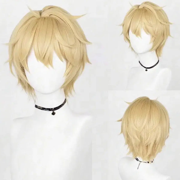 [BUNJANG] Blonde Yellow Cosplay Wig / 금발 노랑색 코스프레 가발