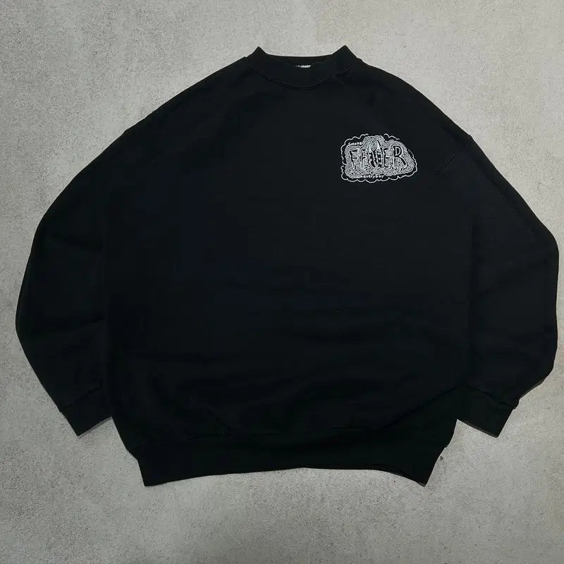 [BUNJANG] Hanes Printed Sweatshirt S12674 / Hanes 프린팅 스웻셔츠 s12674