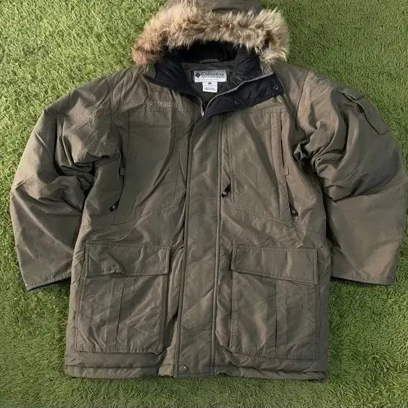 [BUNJANG] Columbia Down Puffer Jacket / 컬럼비아 오리털 덕다운 패딩 95/M