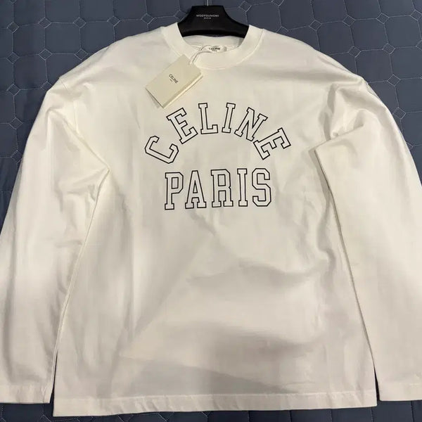 [BUNJANG] Celine Long Sleeve T-Shirt / 셀린느 롱슬리브 티셔츠