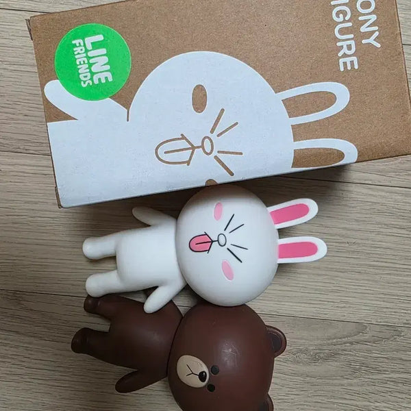 [BUNJANG] Line Friends Cony & Brown Figure Set / 라인프렌즈 코니 브라운 피규어 세트