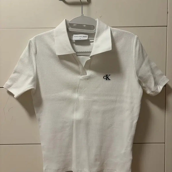 [BUNJANG] Calvin Klein Short Sleeve Knit / 캘빈클라인 반팔 니트