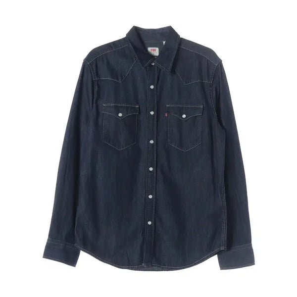 [BUNJANG] Levi's 25SS Western Snap Button Denim Shirt / 리바이스 25SS 웨스턴 스냅 버튼 데님 셔츠