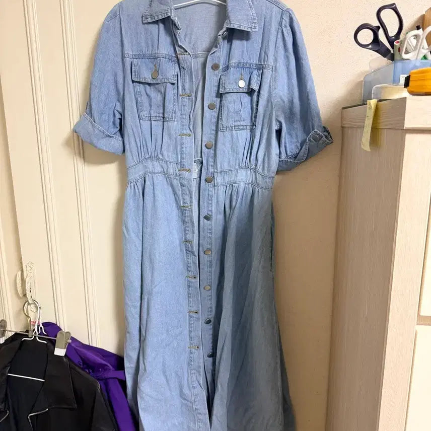 [BUNJANG] Blue Dress (M) / 청원피스m