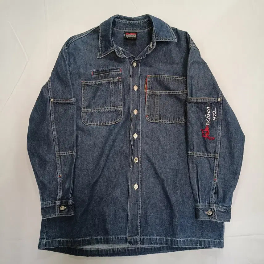 [BUNJANG] FuBu Denim Shirt Size 100 / FuBu 데님 셔츠