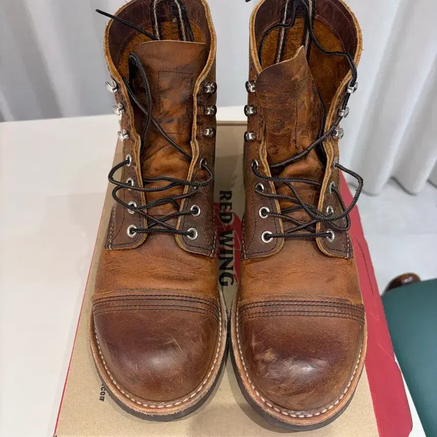 [BUNJANG] Red Wing Iron Ranger 8085 Copper Rough & Tough Boots / 레드윙 아이언레인저 8085 카퍼 러프앤터프 8D 260사이즈