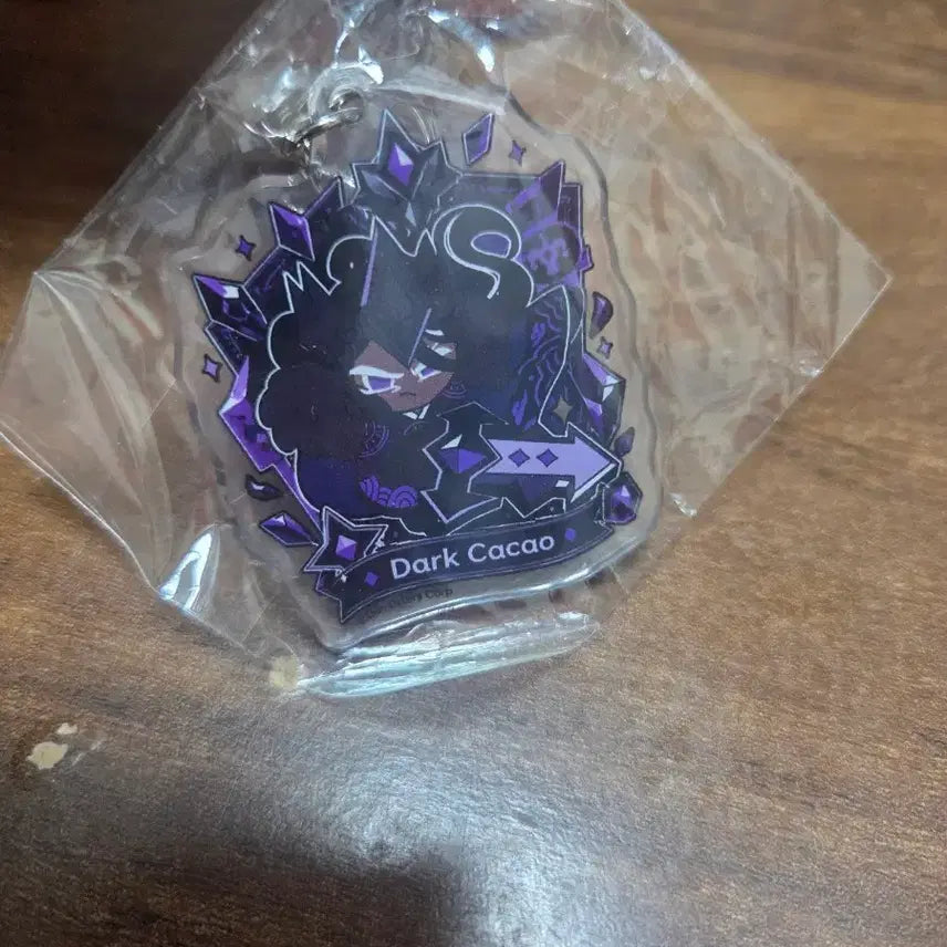 [BUNJANG] Cookie Run Kingdom Dark Cacao Acrylic Keyring / [쿠키런킹덤] 다크 카카오 아크릴키링
