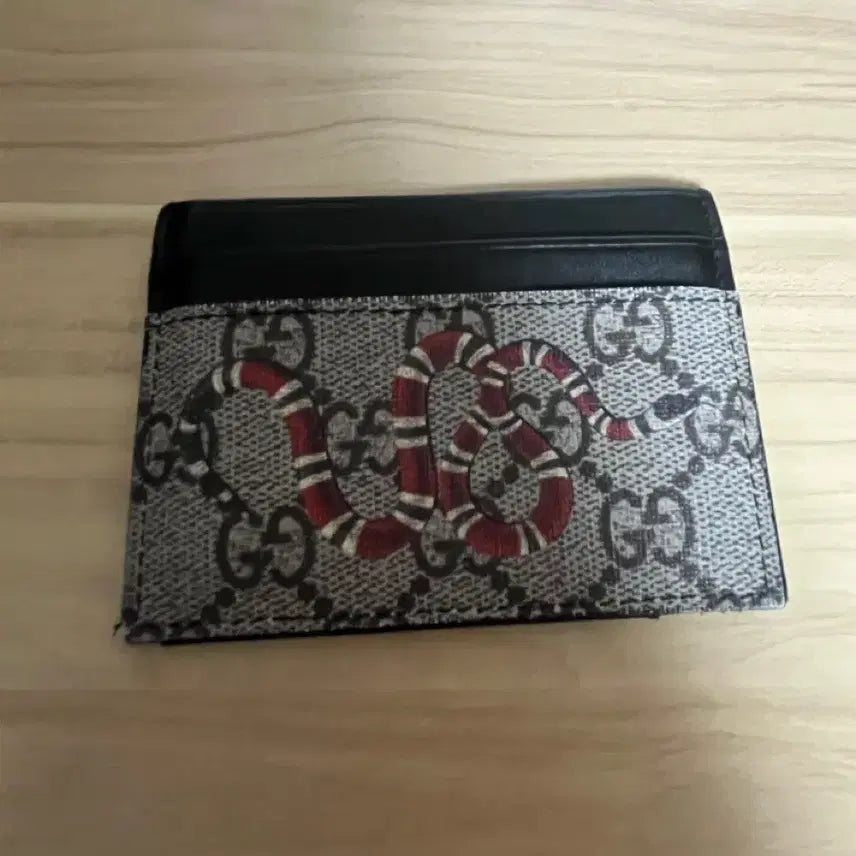 [BUNJANG] Gucci Snake Style Card Holder / 구찌 스네이크 스타일 카드지갑