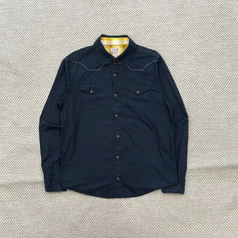 [BUNJANG] Buffalo David Bitton Western Stitch Shirt / 버팔로 데이비드 비튼 웨스턴 스티치 셔츠 r4641