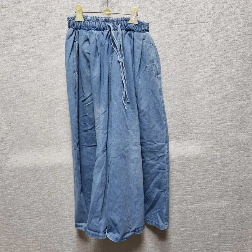 [BUNJANG] Denim Wide Pants / b346 청바지 와이드 팬츠