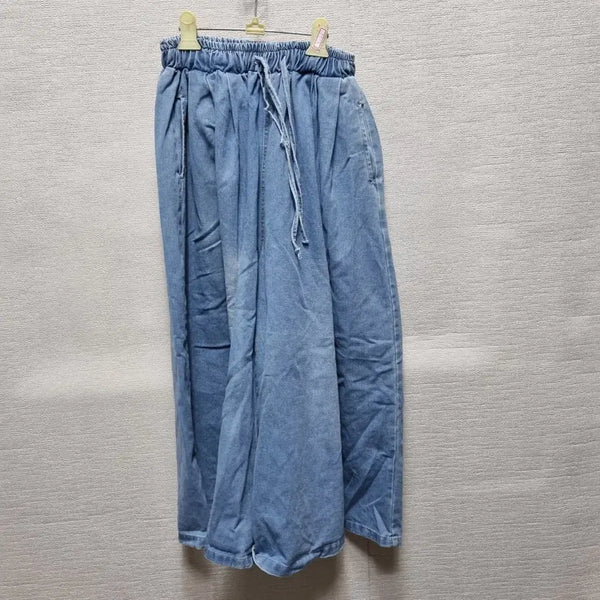 [BUNJANG] Denim Wide Pants / b346 청바지 와이드 팬츠