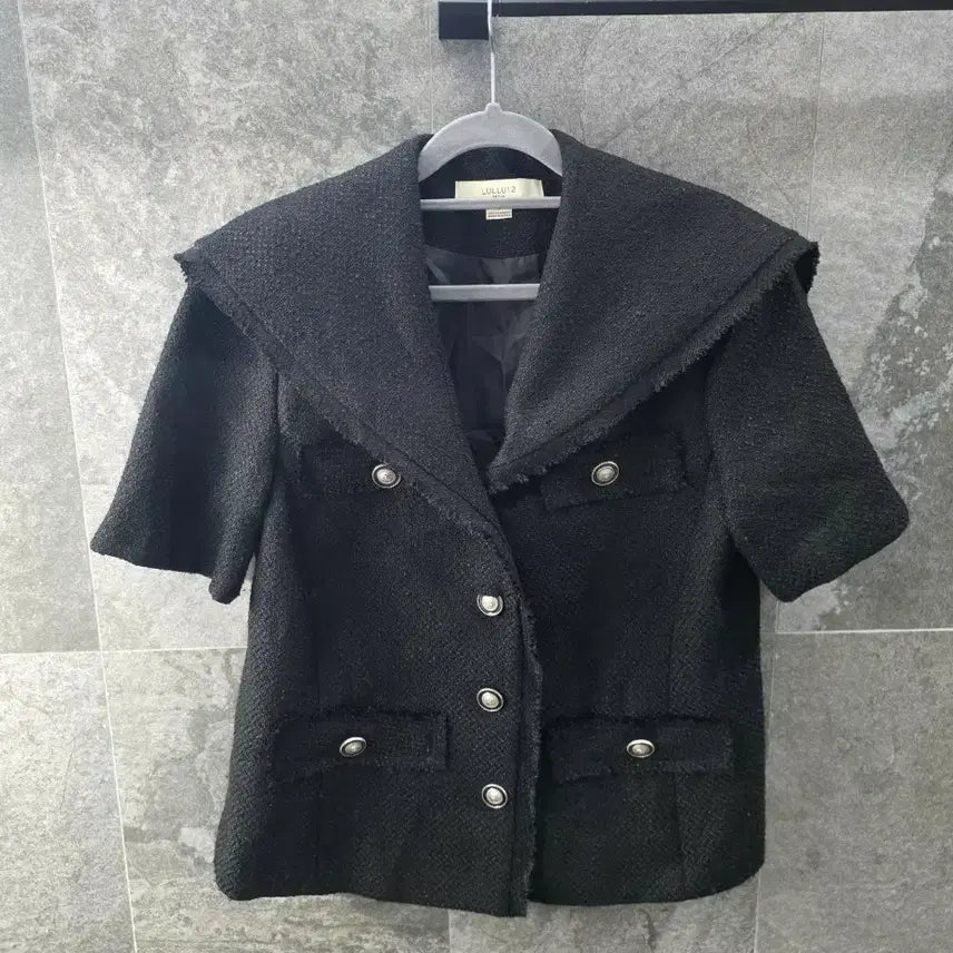 [BUNJANG] Sailor Collar Tweed Jacket / 세일러카라 트위드 자켓