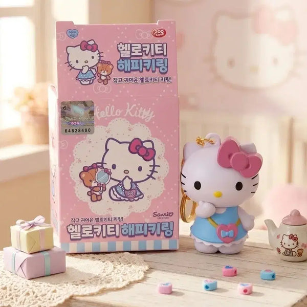 [BUNJANG] Sanrio Hello Kitty Happy Keyring / 산리오 헬로키티 해피키링