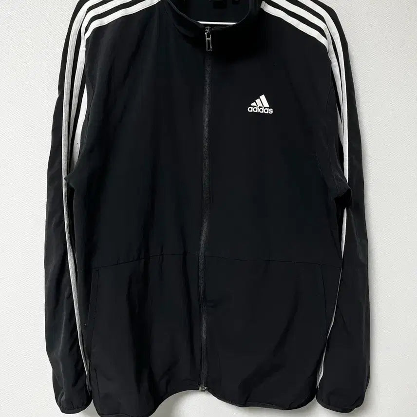 [BUNJANG] Adidas Three-Stripes Track Top Full-Zip L / 아디다스 삼선 트랙탑 집업 L