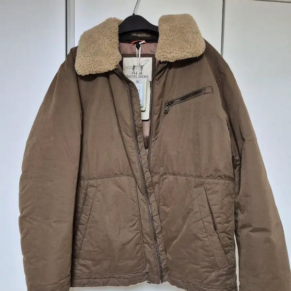 [BUNJANG] Henry Cotton Spitfire Wax Down Jumper / 헨리코튼 스핏파이어 왁스 다운 점퍼