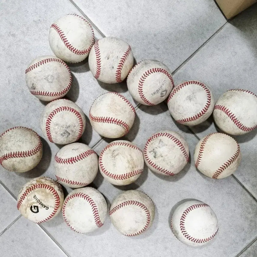 [BUNJANG] Baseball Set (17 pcs) / 경식야구공 17