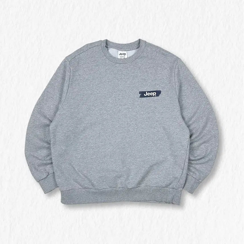 [BUNJANG] JEEP Grey Sweatshirt 2XL / JEEP 맨투맨 그레이