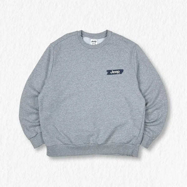 [BUNJANG] JEEP Grey Sweatshirt 2XL / JEEP 맨투맨 그레이