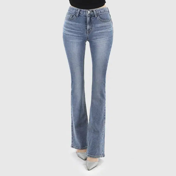 [BUNJANG] Guz Soft Low Bootcut Jeans (Medium Blue) - L / 구즈 소프트 로우 부츠컷 중청 L