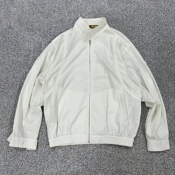 [BUNJANG] Vintage Blue Suede Bomber Jacket / 빈티지 블루종 자켓
